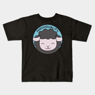 Black sheep - individuality Kids T-Shirt